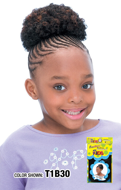 Kids Braid Drawstring Ponytail Braiding Hair Ponytail for Children Girls'  Hair 