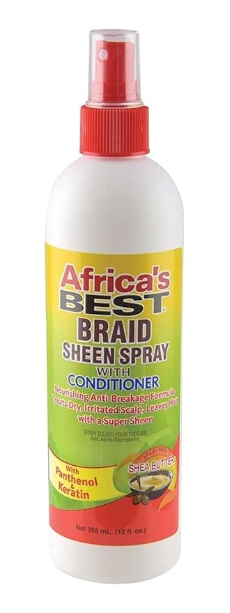 Africa's Best Braid Sheen Spray With Conditioner