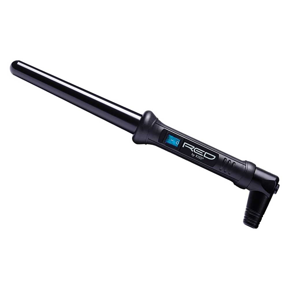 RED Ceramic Tourmaline Curling Wand Envy Us Beauty Supply