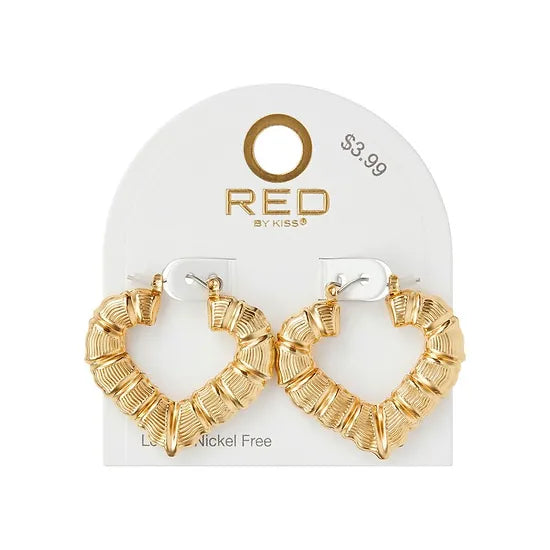 Red By Kiss Jewelry - Bamboo Earrings