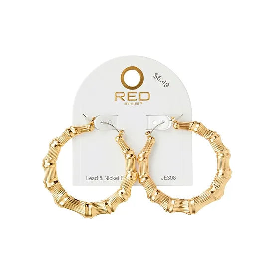 Red By Kiss Jewelry - Bamboo Earrings