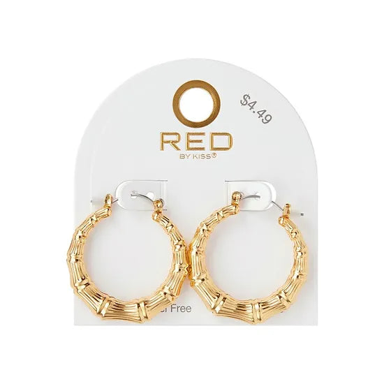 Red By Kiss Jewelry - Bamboo Earrings