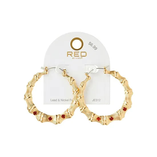 Red By Kiss Jewelry - Bamboo Earrings