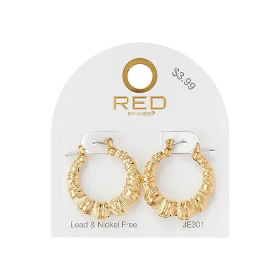 Red By Kiss Jewelry - Bamboo Earrings