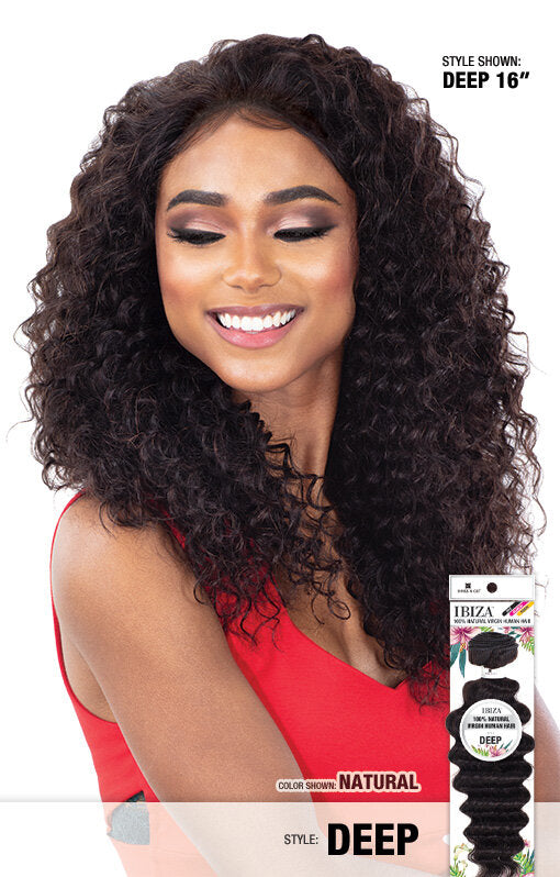 IBIZA 100% Natural Virgin Human Hair - Deep