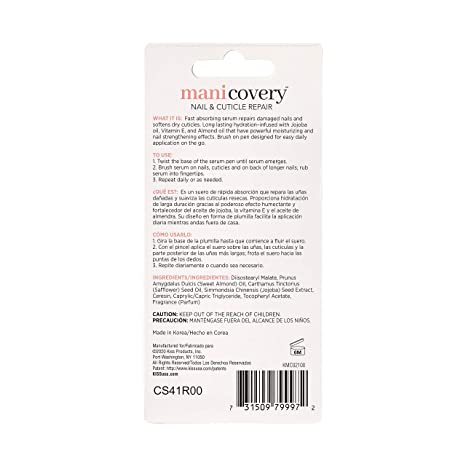 KISS manicovery Nail & Cuticle Repair (KMC02)